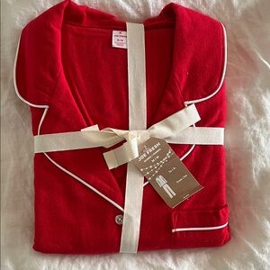 Joe Fresh Vibrant Red Sleepwear with White Trim